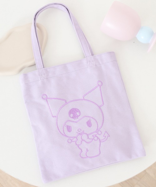 FUNALIVE(ファンアライブ)の「ミニトートバッグ キャラクター刺繍(トートバッグ・レディース・アイボリー系2/スカイブルー/ライトブルー/ピンク系その他/レッド/サーモンピンク/アイボリー系1/グリーン/ナチュラル/ブルー/パープル/ピンク系その他2/ミント/イエロー/ピンク系1/ベージュ/ネイビー/ピンク系2・FREE)」の12枚目の写真