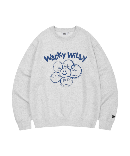Wacky WiLLy(ワッキーウィリー)の「ビッグリリー スウェット ライトグレー(スウェット・レディース・その他・SMALL/MEDIUM/LARGE/X-LARGE)」の1枚目の写真
