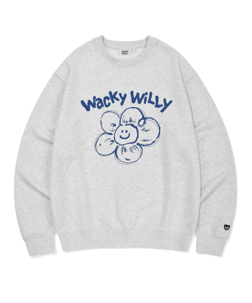 Wacky WiLLy(ワッキーウィリー)の「ビッグリリー スウェット ライトグレー(スウェット・レディース・その他・SMALL/MEDIUM/LARGE/X-LARGE)」の2枚目の写真