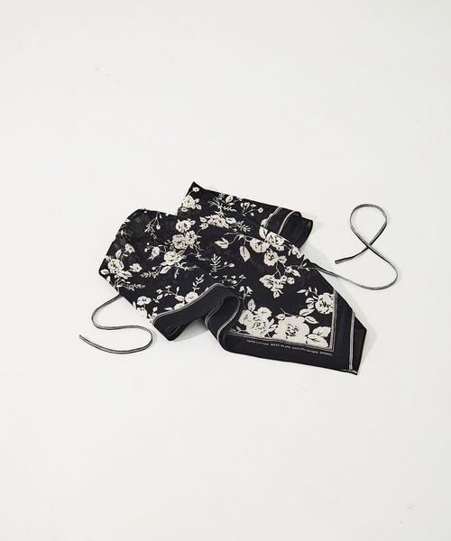 beautiful people/ビューティフルピープル】flower print scarf