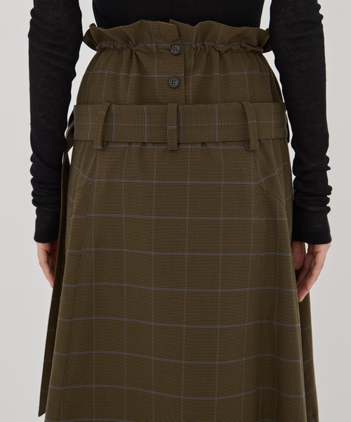 UJOH（ウジョー）の「【UJOH/ウジョー】別注 Draw Code Belt Skirt/ドローコードスカート（スカート・レディース・オリーブ・2/1）」の16枚目の写真