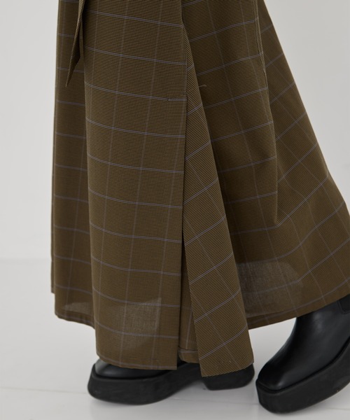 UJOH（ウジョー）の「【UJOH/ウジョー】別注 Draw Code Belt Skirt/ドローコードスカート（スカート・レディース・オリーブ・2/1）」の15枚目の写真