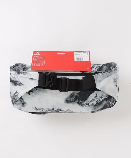 Mammut(マムート)の「エクセロン 2.0 ウエストパック ジャパンエクスクルーシブ ラージ オールオーバープリント / Xeron 2.0 Waistpack JE Large AOP(ボディバッグ/ウエストポーチ・メンズ・ホワイト系その他・5L)」の2枚目の写真