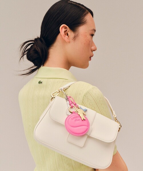 LACOSTE(ラコステ)の「ミラーチャームキーホルダー(キーホルダー・レディース・ピンク/オレンジ/ベージュ・FREE)」の16枚目の写真