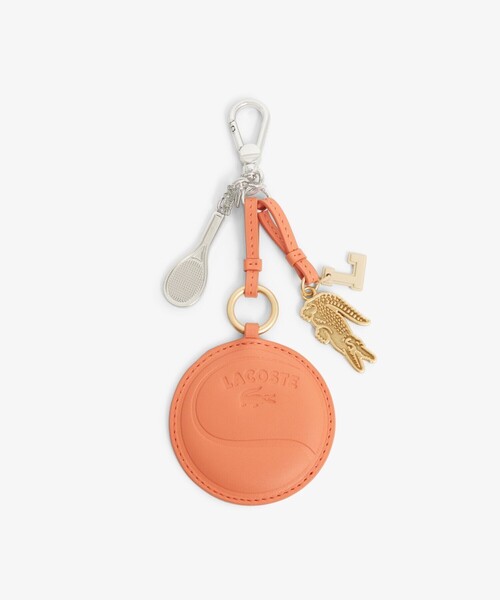 LACOSTE(ラコステ)の「ミラーチャームキーホルダー(キーホルダー・レディース・ピンク/オレンジ/ベージュ・FREE)」の5枚目の写真