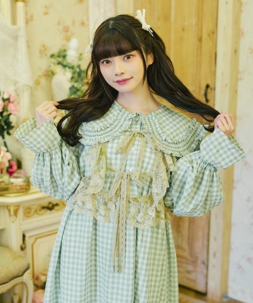 kutir(クティール)の「【クティールとレトロ】2WAYレースハーネス(その他トップス・レディース・ベージュ/オフホワイト・FREE)」の7枚目の写真