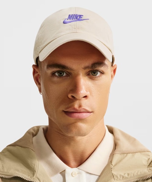 NIKE（ナイキ）の「NIKE/ナイキ キャップ Nike Club アンストラクチャード フューチュラ ウォッシュ キャップ FB5368-229（キャップ・メンズ・ライトベージュ・M/L）」の8枚目の写真
