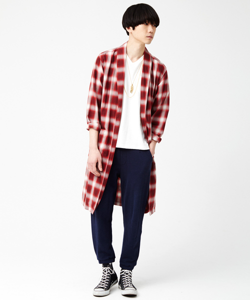 WEGO（ウィゴー）の「WEGO/リヨセル混裏毛スウェットパンツ（スウェットパンツ・メンズ・ネイビー/ブラック/杢グレー・MEDIUM/LARGE）」の17枚目の写真