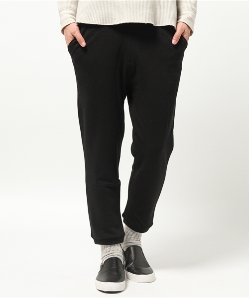 WEGO（ウィゴー）の「WEGO/リヨセル混裏毛スウェットパンツ（スウェットパンツ・メンズ・ネイビー/ブラック/杢グレー・MEDIUM/LARGE）」の13枚目の写真