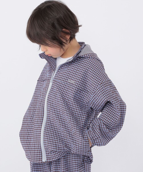 SHIPS（シップス）の「SHIPS KIDS:100～130cm /〈UVカット/吸水速乾〉ドライタッチ パーカ（その他アウター・キッズ・ブラウン系・130/120/110/100）」の3枚目の写真