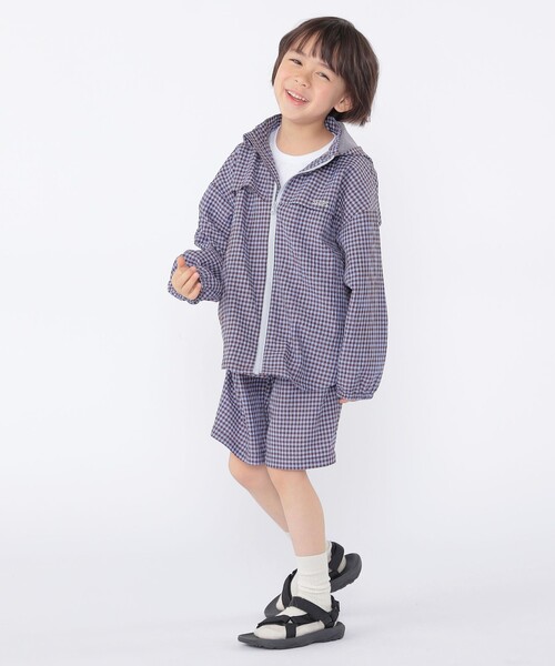 SHIPS（シップス）の「SHIPS KIDS:100～130cm /〈UVカット/吸水速乾〉ドライタッチ パーカ（その他アウター・キッズ・ブラウン系・130/120/110/100）」の5枚目の写真