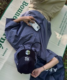 UNDERSTATEMENTs（アンダーステイトメント）の「【ユニセックス】チェックシャツ半袖パーカー（Tシャツ/カットソー）」