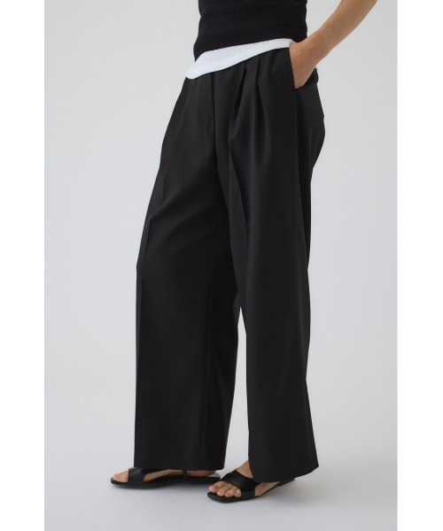 RIM.ARK(リムアーク)の「Loose slacks ルーズ スラックス(スラックス・レディース・グレー/ブラック/グレイッシュベージュ・36/38)」の2枚目の写真