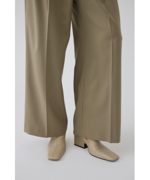 RIM.ARK(リムアーク)の「Loose slacks ルーズ スラックス(スラックス・レディース・グレー/ブラック/グレイッシュベージュ・36/38)」の12枚目の写真