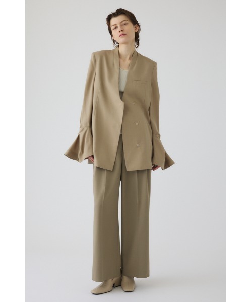 RIM.ARK(リムアーク)の「Loose slacks ルーズ スラックス(スラックス・レディース・グレー/ブラック/グレイッシュベージュ・36/38)」の5枚目の写真