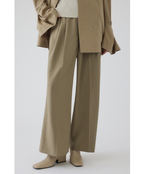 RIM.ARK(リムアーク)の「Loose slacks ルーズ スラックス(スラックス・レディース・グレー/ブラック/グレイッシュベージュ・36/38)」の6枚目の写真