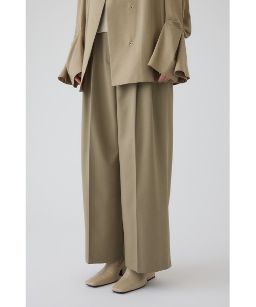 RIM.ARK(リムアーク)の「Loose slacks ルーズ スラックス(スラックス・レディース・グレー/ブラック/グレイッシュベージュ・36/38)」の7枚目の写真