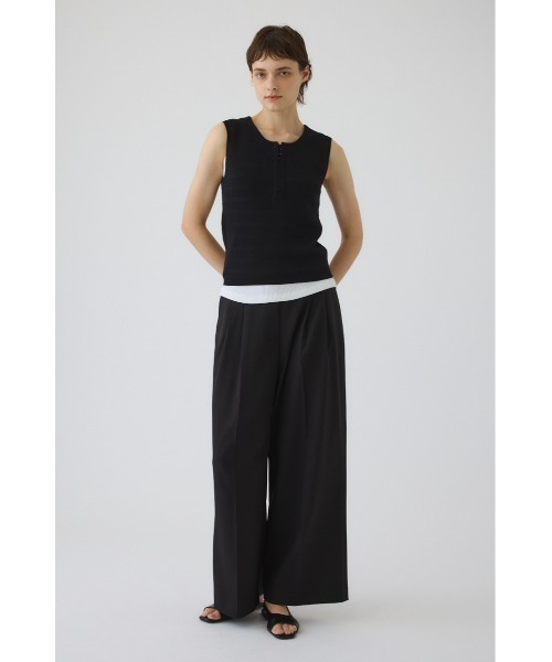 RIM.ARK(リムアーク)の「Loose slacks ルーズ スラックス(スラックス・レディース・グレー/ブラック/グレイッシュベージュ・36/38)」の13枚目の写真