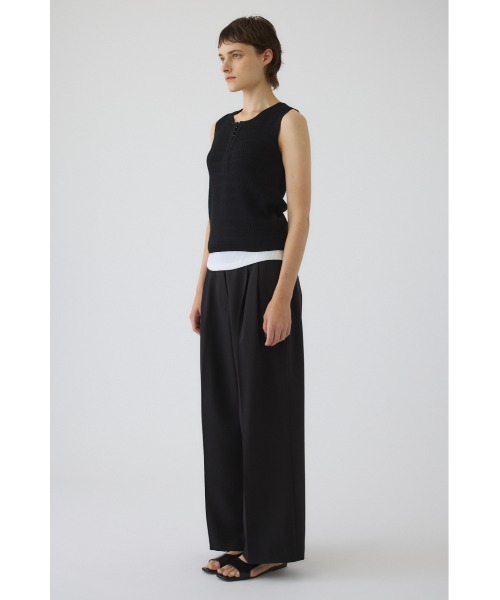 RIM.ARK(リムアーク)の「Loose slacks ルーズ スラックス(スラックス・レディース・グレー/ブラック/グレイッシュベージュ・36/38)」の15枚目の写真