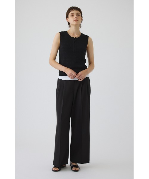RIM.ARK(リムアーク)の「Loose slacks ルーズ スラックス(スラックス・レディース・グレー/ブラック/グレイッシュベージュ・36/38)」の16枚目の写真