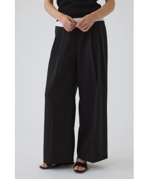 RIM.ARK(リムアーク)の「Loose slacks ルーズ スラックス(スラックス・レディース・グレー/ブラック/グレイッシュベージュ・36/38)」の17枚目の写真