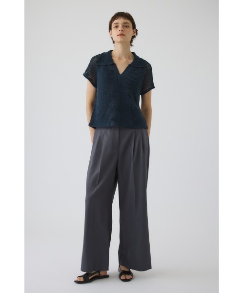 RIM.ARK(リムアーク)の「Loose slacks ルーズ スラックス(スラックス・レディース・グレー/ブラック/グレイッシュベージュ・36/38)」の19枚目の写真