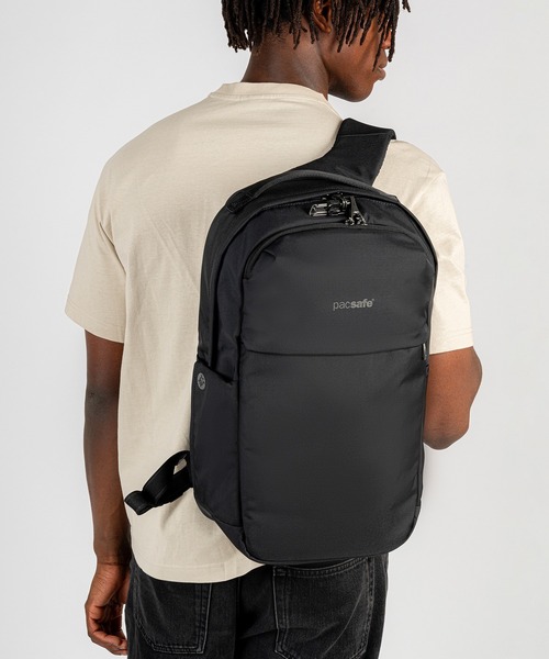 pacsafe(パックセーフ)の「pacsafe/パックセーフ V 20L City backpack/シティバックパック(バックパック/リュック・メンズ・ブラック・FREE)」の14枚目の写真