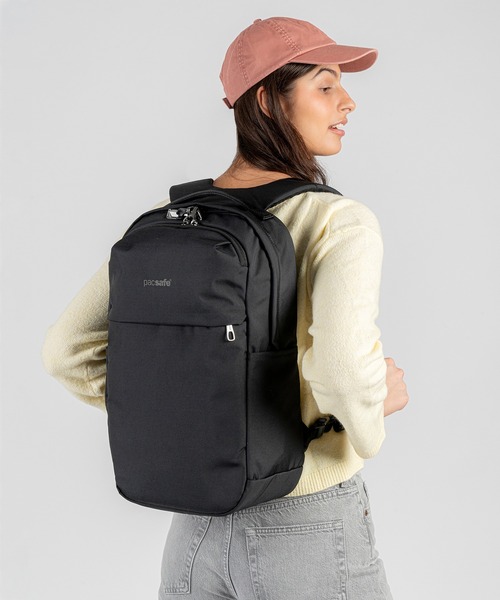 pacsafe(パックセーフ)の「pacsafe/パックセーフ V 20L City backpack/シティバックパック(バックパック/リュック・メンズ・ブラック・FREE)」の16枚目の写真