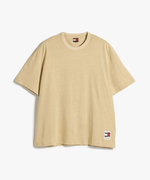 tommy jeans(トミー ジーンズ)の「ウェービングフラッグショートスリーブTシャツ(Tシャツ/カットソー・メンズ・マルチ/ベージュ・LARGE/SMALL/X-LARGE/MEDIUM/X-SMALL)」の5枚目の写真
