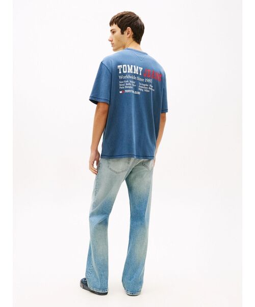 tommy jeans(トミー ジーンズ)の「ウェービングフラッグショートスリーブTシャツ(Tシャツ/カットソー・メンズ・マルチ/ベージュ・LARGE/SMALL/X-LARGE/MEDIUM/X-SMALL)」の9枚目の写真