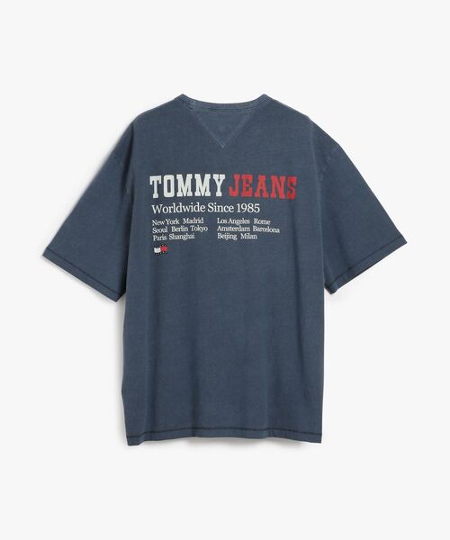 tommy jeans(トミー ジーンズ)の「ウェービングフラッグショートスリーブTシャツ(Tシャツ/カットソー・メンズ・マルチ/ベージュ・LARGE/SMALL/X-LARGE/MEDIUM/X-SMALL)」の11枚目の写真