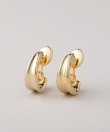 ◆金属アレルギー対応◆◆made in japan◆【痛くない】【落ちにくい】【ストレスフリーな着け心地】ソリッドライン　グランループフィットイヤリング