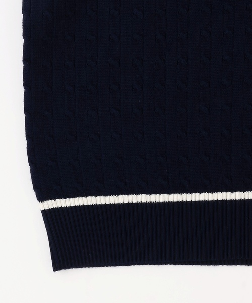 LOVETOXIC（ラブトキシック）の「【洗える】フェイクレイヤード半袖ニットシャツ（ベスト・キッズ・アイボリー/ネイビー/グレー・M:150cm/L:160cm/130cm/S:140cm）」の19枚目の写真