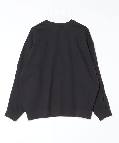 VOAAOV(ヴォアーブ)の「【VOAAOV】HEAVY JERSEY GARMENT DYE L/S T-Shirt(Tシャツ/カットソー・メンズ・ブラック/オリーブ/チャコールグレー/ホワイト・2/1)」の5枚目の写真