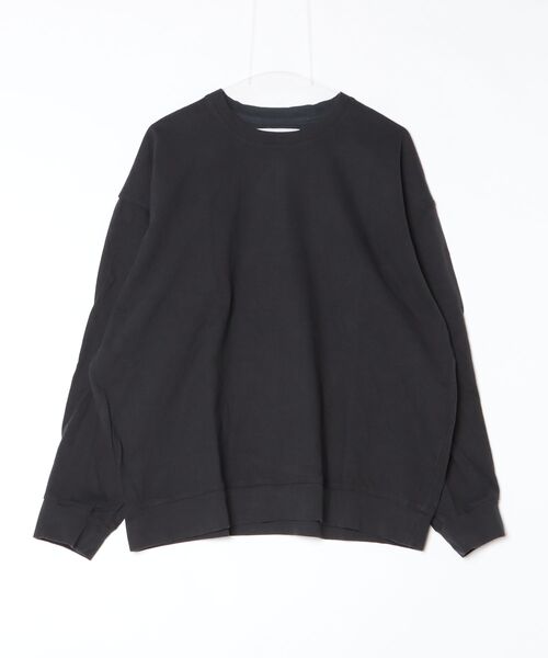 VOAAOV(ヴォアーブ)の「【VOAAOV】HEAVY JERSEY GARMENT DYE L/S T-Shirt(Tシャツ/カットソー・メンズ・ブラック/オリーブ/チャコールグレー/ホワイト・2/1)」の14枚目の写真