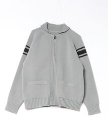 g-stage（ジーステージ）の「/g-stage/天竺ジップニットカーディガン（カーディガン/ボレロ）」