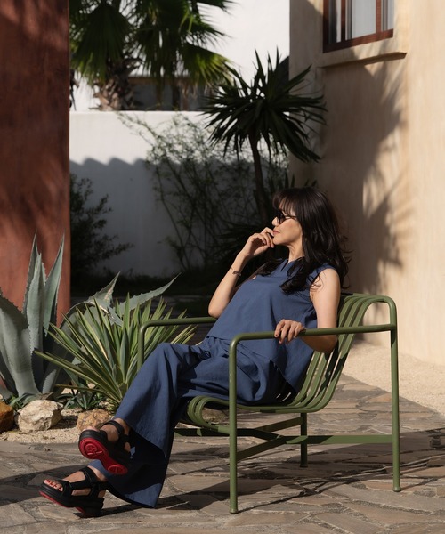 ROPE'(ロペ)の「【NO NAME×前田典子さん(マエノリ)×ROPE’】コンクリートサンダル(サンダル・レディース・ブラック/ベージュ・35/36/37/38)」の5枚目の写真