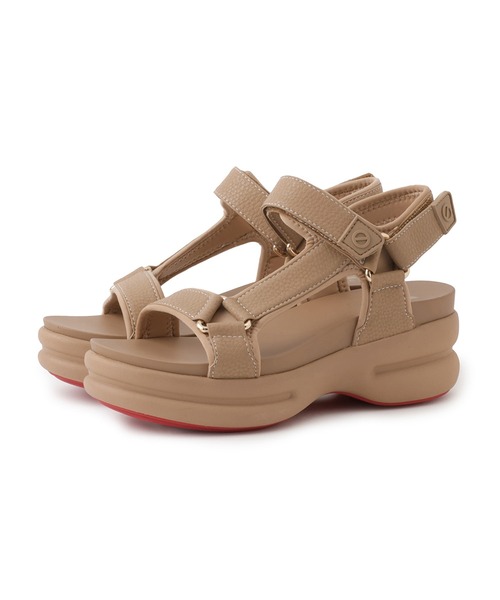 ROPE'(ロペ)の「【NO NAME×前田典子さん(マエノリ)×ROPE’】コンクリートサンダル(サンダル・レディース・ブラック/ベージュ・35/36/37/38)」の11枚目の写真