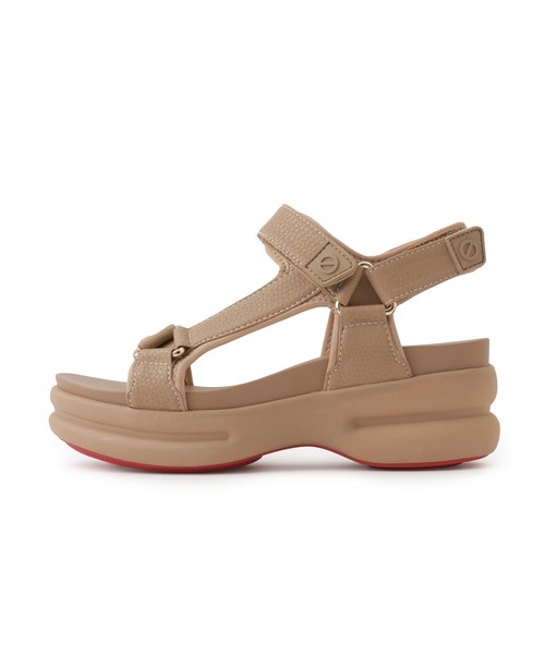 ROPE'(ロペ)の「【NO NAME×前田典子さん(マエノリ)×ROPE’】コンクリートサンダル(サンダル・レディース・ブラック/ベージュ・35/36/37/38)」の12枚目の写真