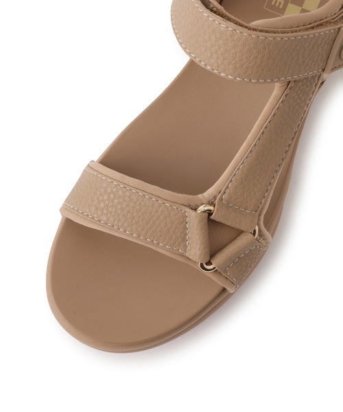 ROPE'(ロペ)の「【NO NAME×前田典子さん(マエノリ)×ROPE’】コンクリートサンダル(サンダル・レディース・ブラック/ベージュ・35/36/37/38)」の13枚目の写真