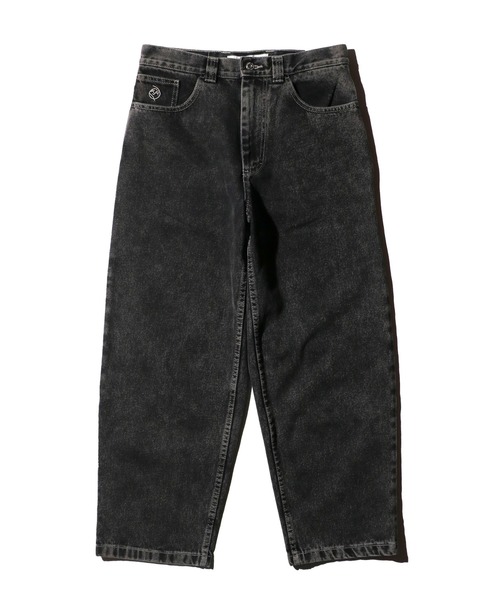 Polar Skate Co.(ポーラースケートカンパニー)の「Polar Skate Co. / ポーラースケートカンパニー BIG BOY PANTS ビッグボーイパンツ バギーデニム(デニムパンツ・メンズ・ブラック・X-SMALL/SMALL/MEDIUM/LARGE)」の1枚目の写真