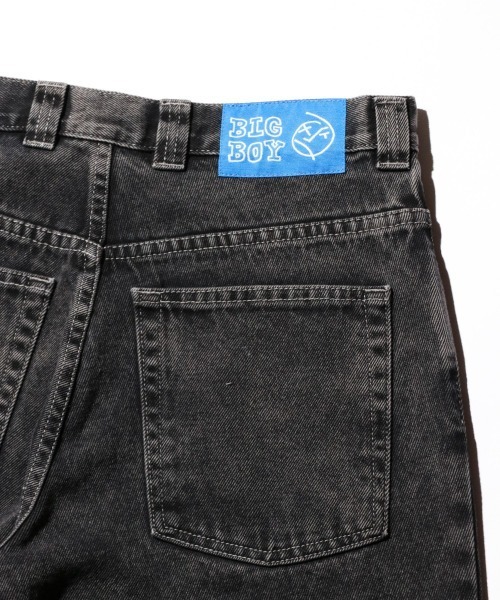 Polar Skate Co.(ポーラースケートカンパニー)の「Polar Skate Co. / ポーラースケートカンパニー BIG BOY PANTS ビッグボーイパンツ バギーデニム(デニムパンツ・メンズ・ブラック・X-SMALL/SMALL/MEDIUM/LARGE)」の12枚目の写真