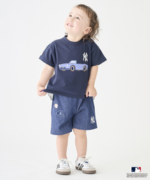 MLB（メジャーリーグベースボール）の「【MLB】カットハーフパンツ（スウェットパンツ）」