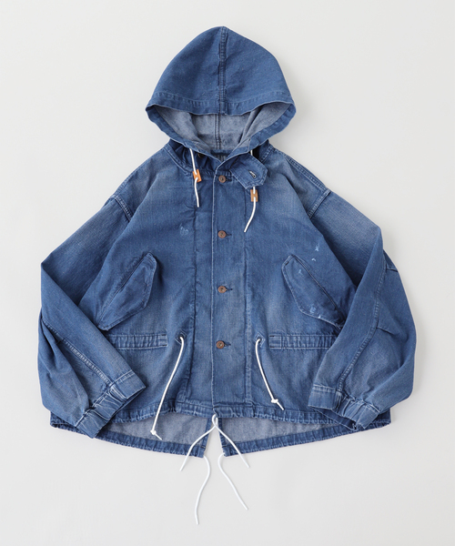 1点もの＊ ジャンクジャーナル【現品にてジャーナル販売終了】 Gurank / グランク SMU CH Mountain Denim parka（その他アウター