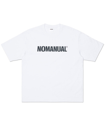 NM TEXT LOGO T-SHIRT - WHITE