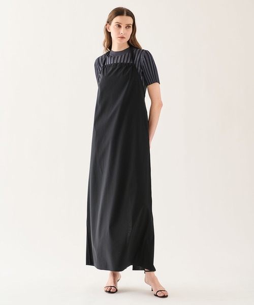 ESTNATION(エストネーション)の「GOOD PEOPLE GOOD STITCHING GOOD PRODUCT for ESTNATION / ジャージーワンピース(ワンピース・レディース・ブラック・FREE)」の13枚目の写真