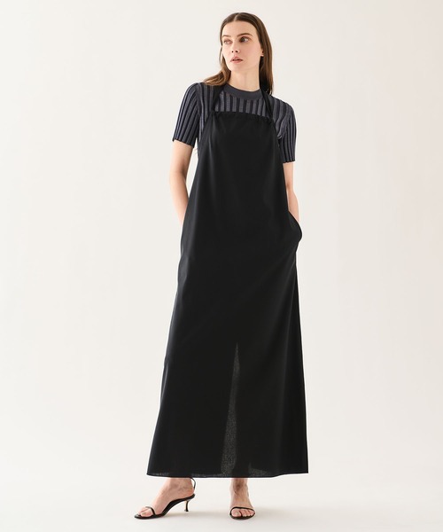 ESTNATION(エストネーション)の「GOOD PEOPLE GOOD STITCHING GOOD PRODUCT for ESTNATION / ジャージーワンピース(ワンピース・レディース・ブラック・FREE)」の12枚目の写真