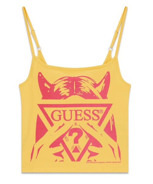 GUESS JEANS × HYSTERIC GLAMOUR Printed Cami Tank タンクトップ
