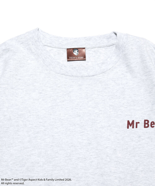 FREAK'S STORE(フリークスストア)の「Mr. Bean/ミスタービーン Back Print Tee /Teddy & Bean/ テディ&ビーン バックプリントTシャツ(Tシャツ/カットソー・メンズ・ホワイト/ライトグレー/ブラック・SMALL/MEDIUM/LARGE)」の5枚目の写真