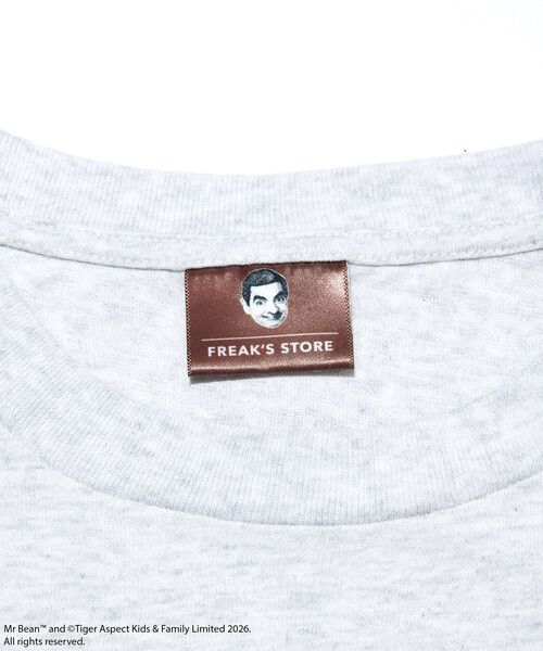 FREAK'S STORE(フリークスストア)の「Mr. Bean/ミスタービーン Back Print Tee /Teddy & Bean/ テディ&ビーン バックプリントTシャツ(Tシャツ/カットソー・メンズ・ホワイト/ライトグレー/ブラック・SMALL/MEDIUM/LARGE)」の6枚目の写真